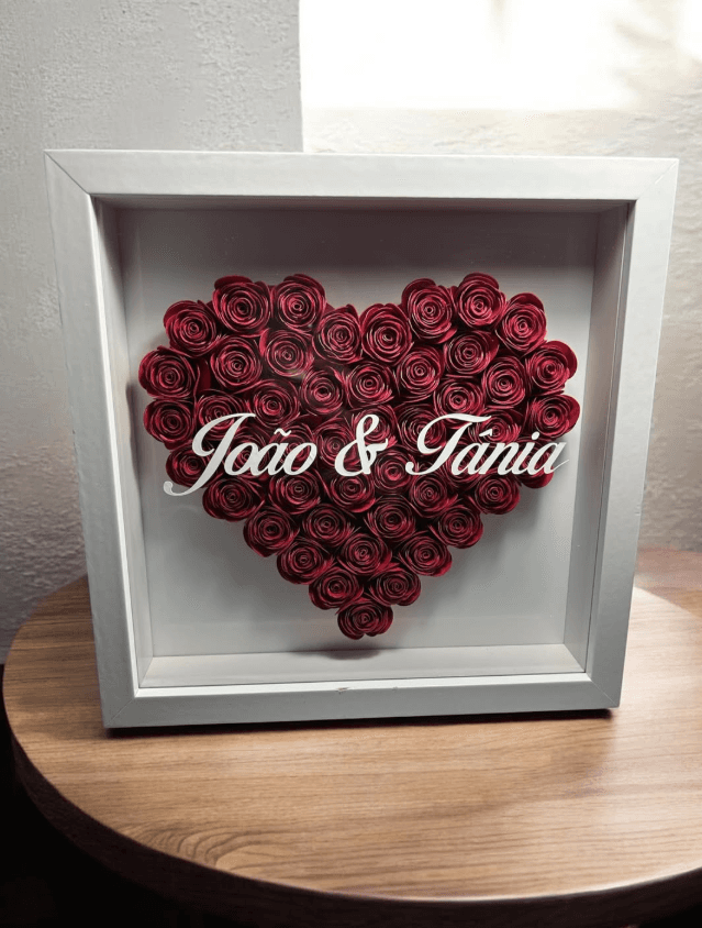 Quadro de Rosas Personalizado